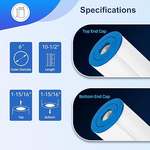 Miniatura 2 de PWK30-EC - Cartucho de filtro de spa que reemplaza a C-6330, C-6430, FC-3915, CCP498, 13004, AK-5005, XLS-602, FC-3915M, Hot Springs 31489, Darlly
