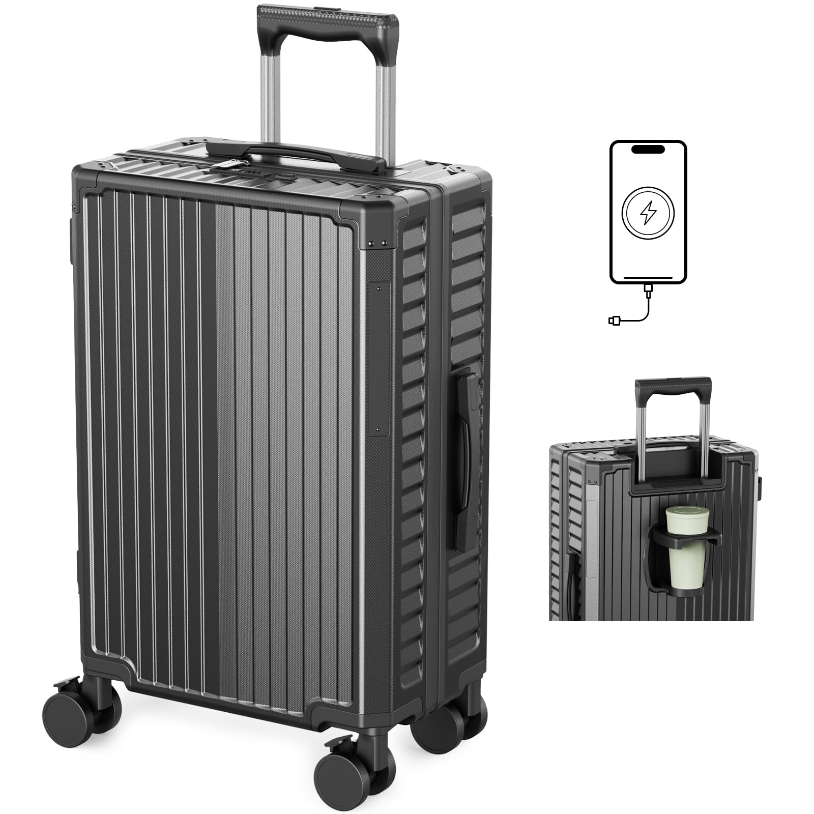 Amazon | [Soralifer] スーツケース 機内持ち込み キャリー