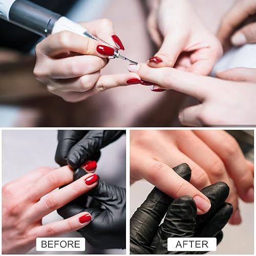 Miniatura 3 de 2 brocas de diamante para uñas de carburo cónico micro cutículas, brocas eléctricas rusas para limpiar debajo de las uñas, piel muerta y cutícula,