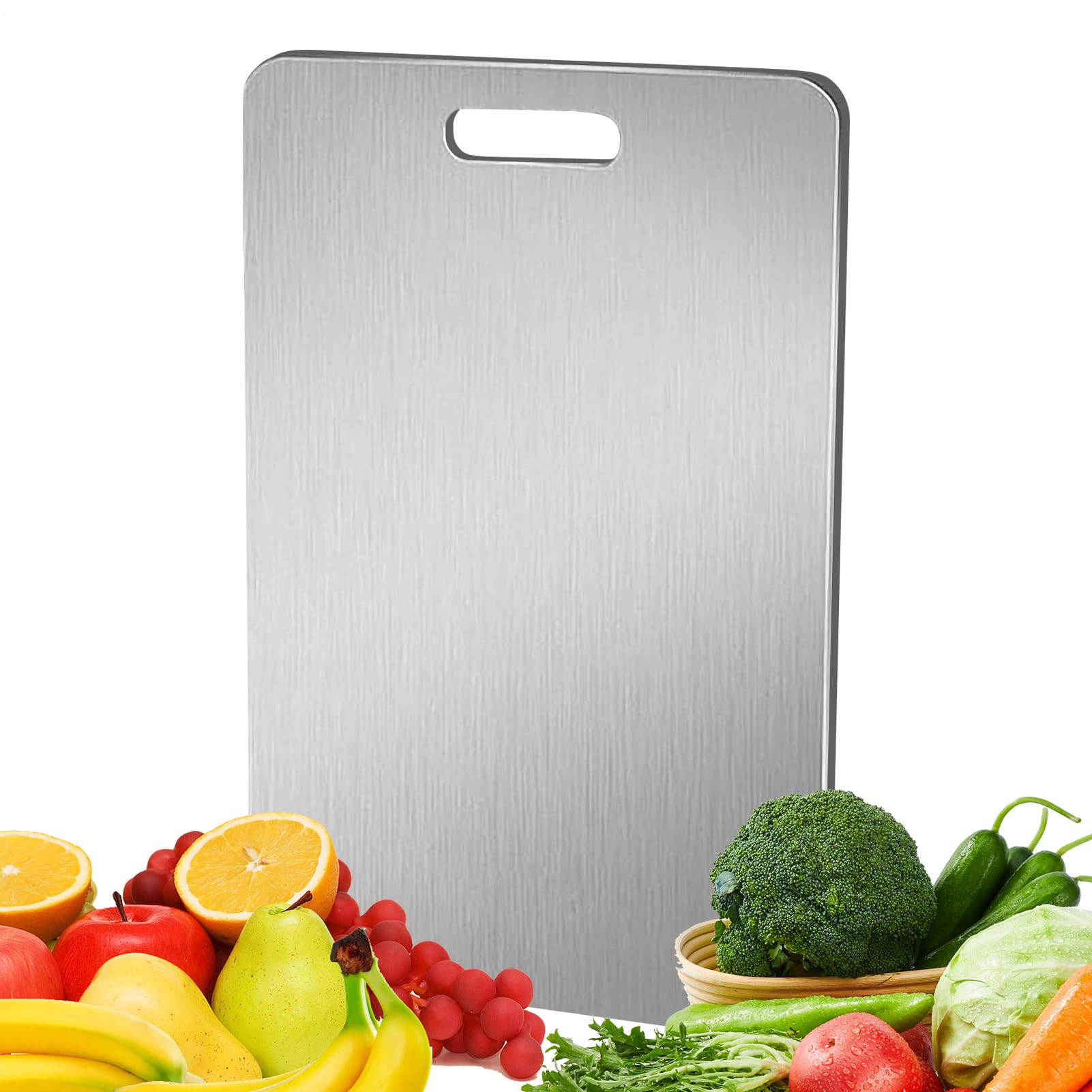 Tabla De Cortar Alimentos Herramienta De Preparación De Comidas De Doble | Tabla para Picar Carne para en Hogar Apartamento Restaurante Cocina Camping Jardín Barbacoa Interior y