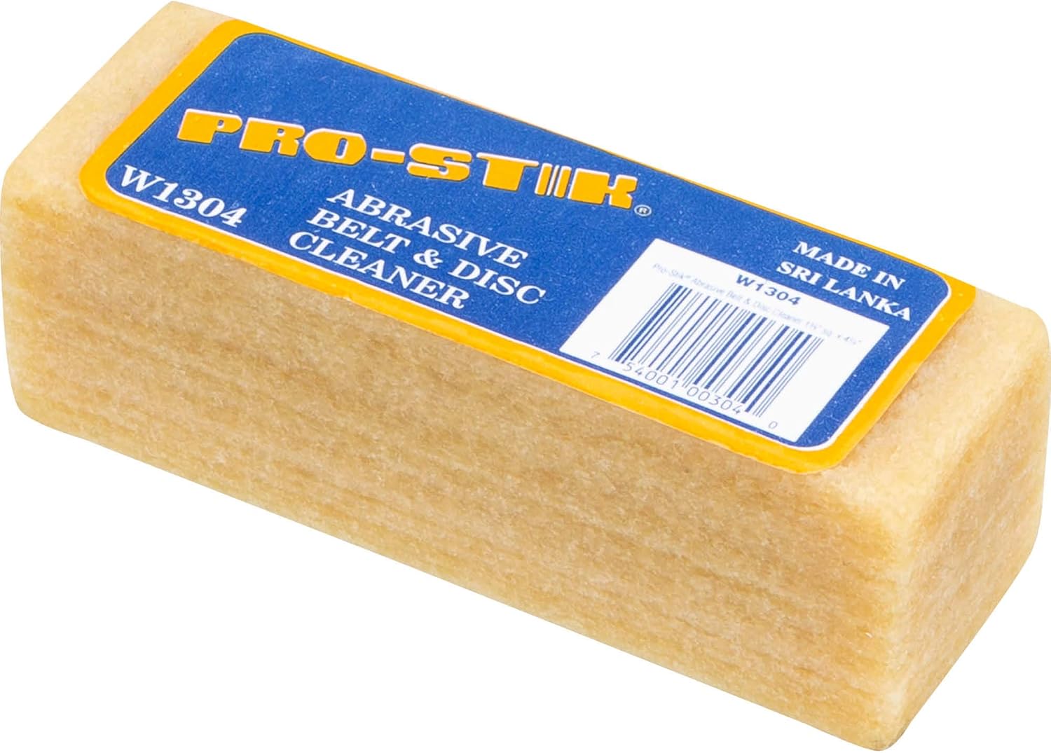 Prostik W1304 Abrasive Belt/Disk Cleaner, 1-3/8-by-1-3/8-by-4-1/4-inch - Industrial Abrasive Products - 