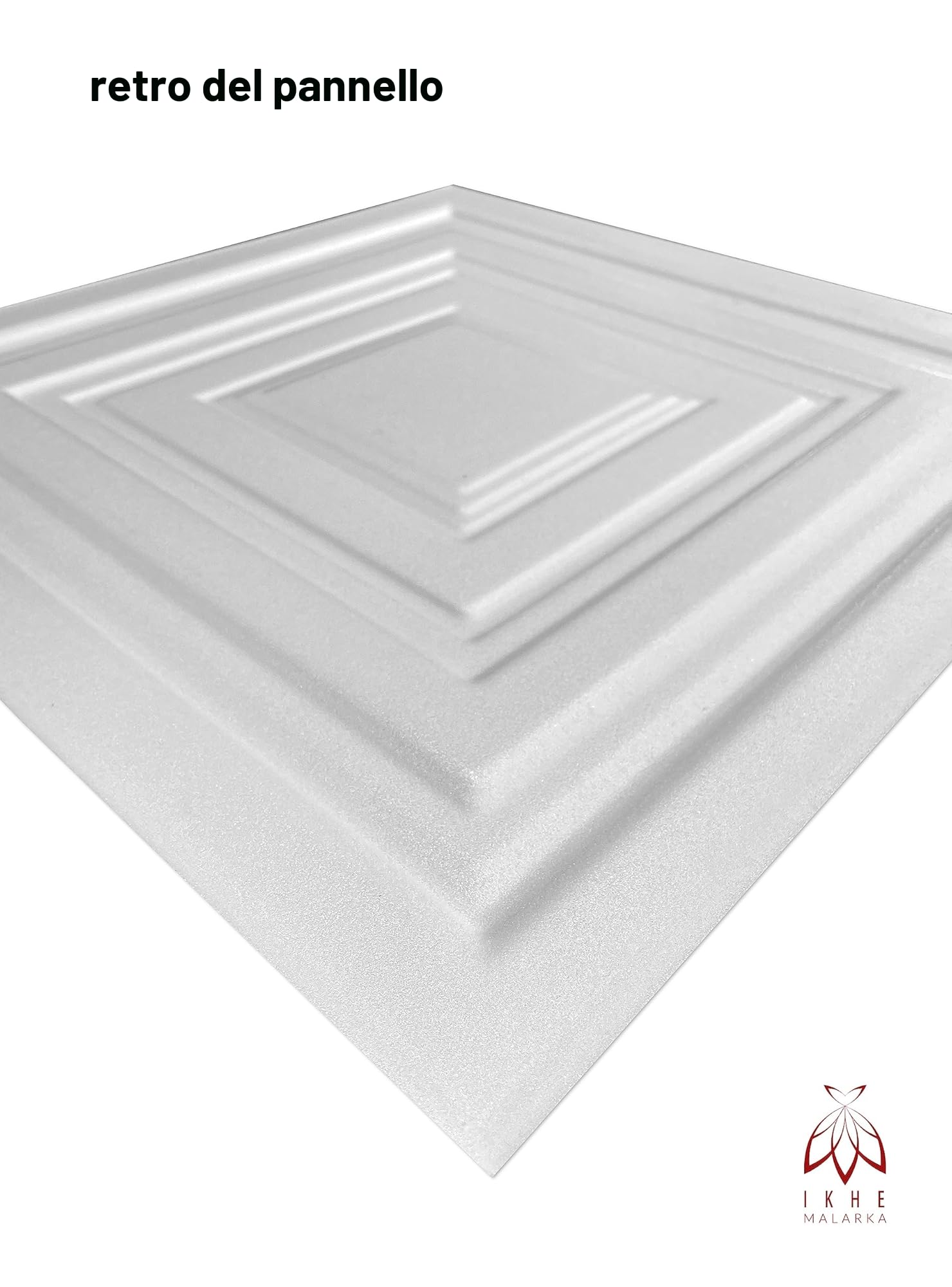 (100 pezzi) Pannelli in morbido polistirene, per soffitto e per pareti, 50x50 cm, decorazioni, soffitti - rivestimento, Polistirolo puro XPS spessore 3mm