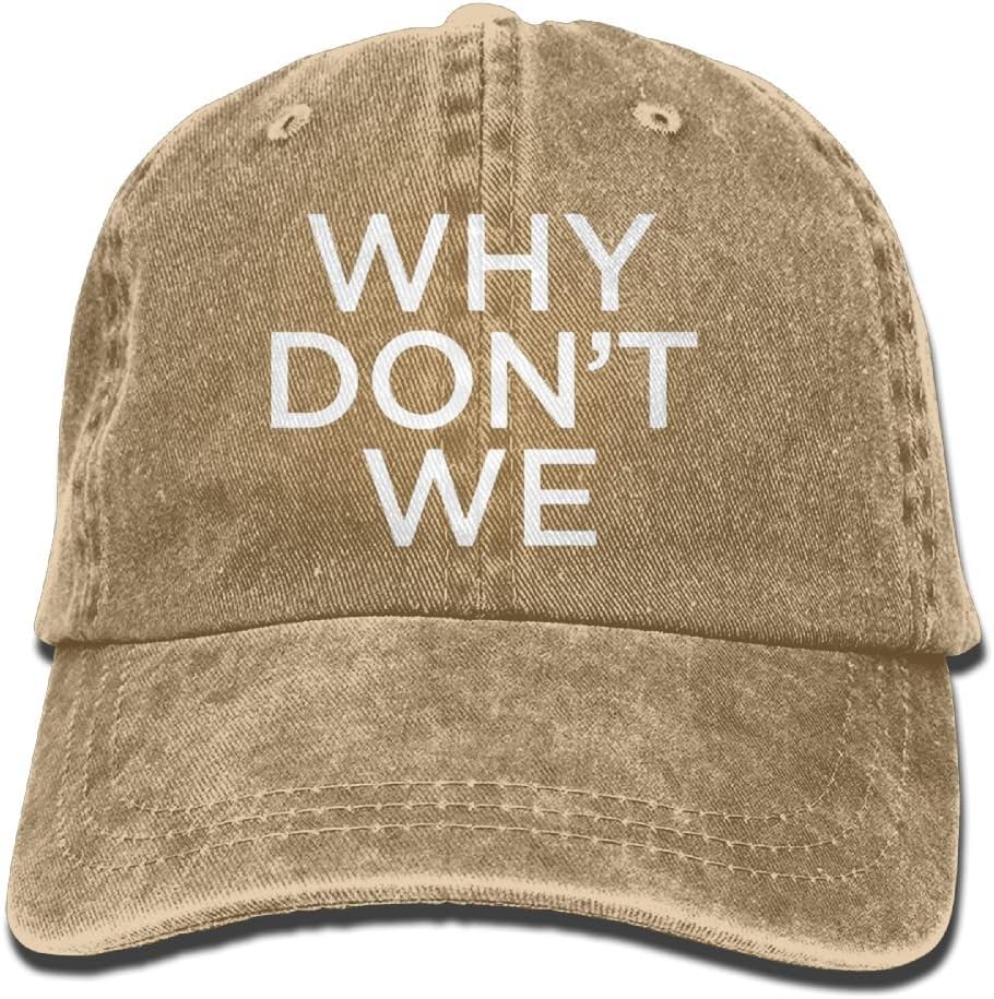 KAOMAOXI Baseball Cap Why Don't We Man & Woman Retro Adjustable Leisure Cap Dad Trucker Hat