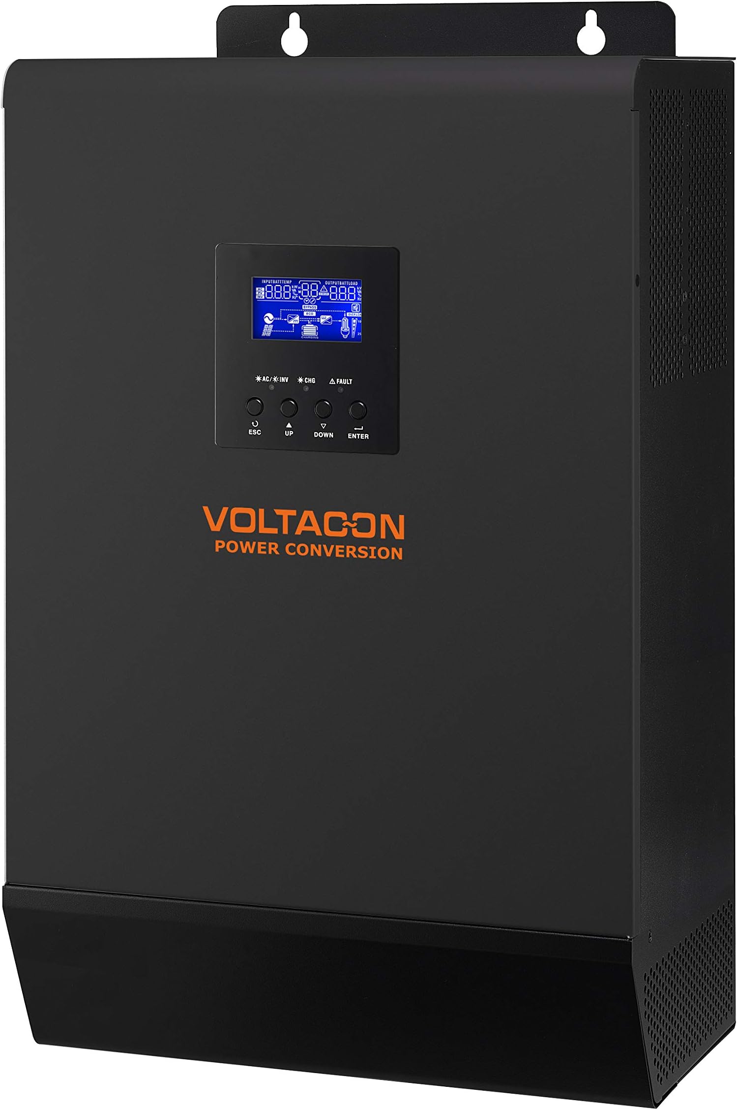 5kW 24V Off Grid Solar Inverter MPPT 80A Charger. Sine Wave Output 230VAC. All Domestic loads.