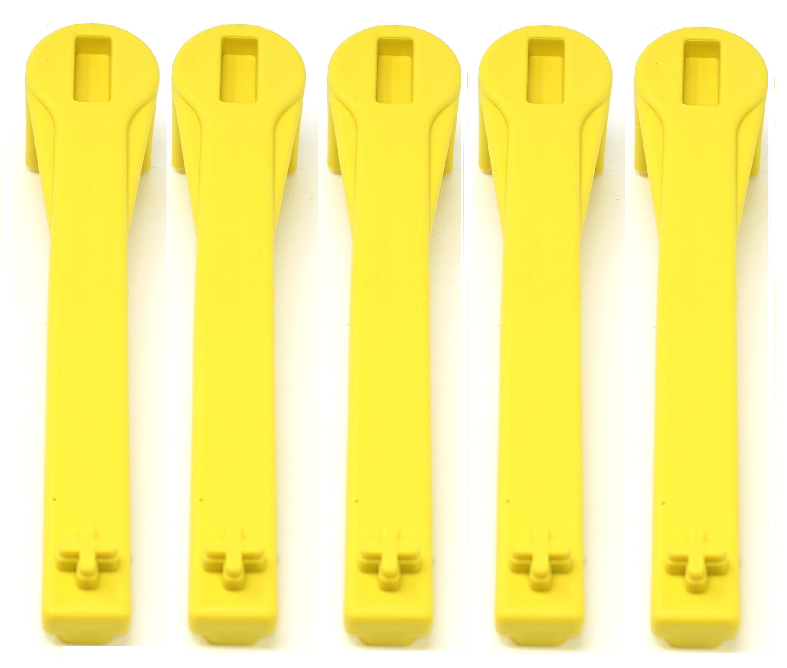JSP Manufacturing 5 Pack Yellow Gas and Bung Wrench Non Sparking Solid Drum Bung Nut Wrench