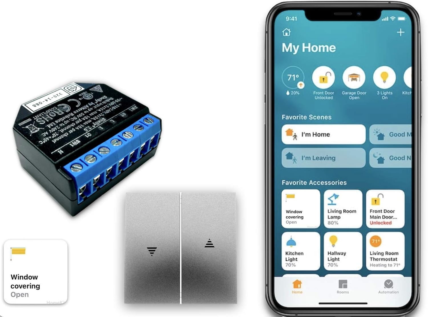 HomekitBG Shelly 2.5 Module compatible Apple HomeKit pour volets roulants Amazon.fr Bricolage