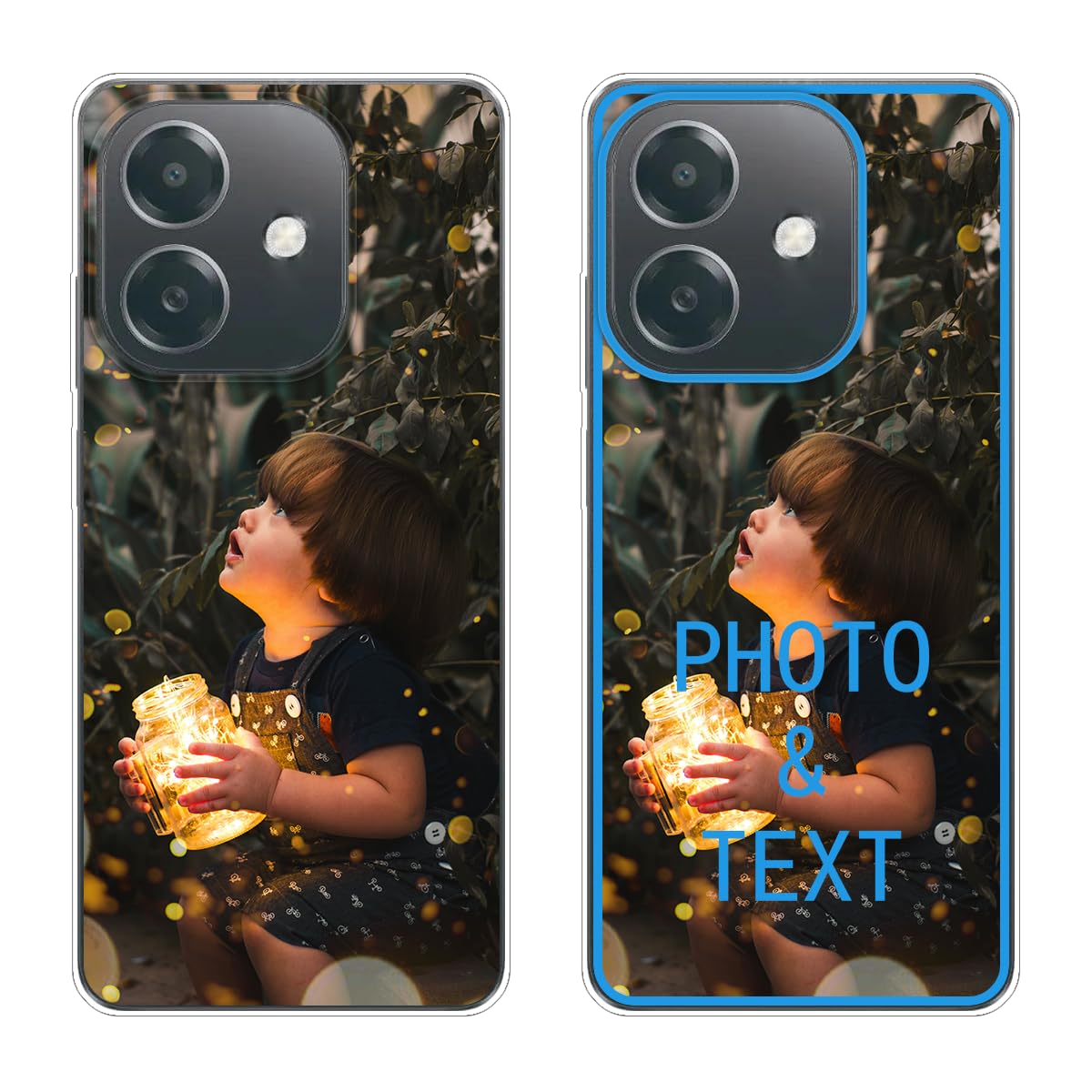 Custodia Personalizzata Per Oppo A57 4G – Cover In TPU Morbido Con Foto, Testo O Logo – Regalo Unico
