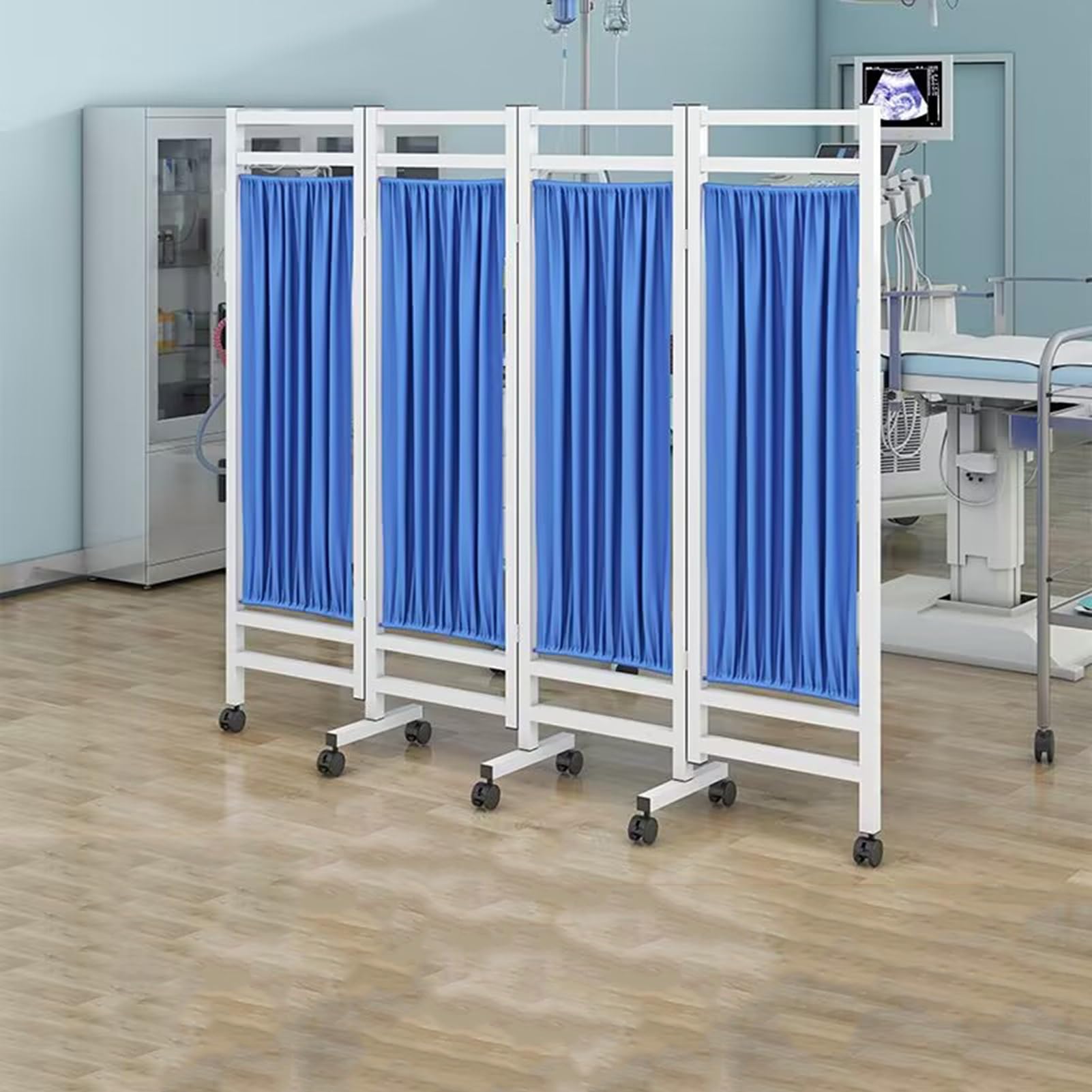 Paravent médical sur roulettes pour moduler l'espace de votre cabinet ou salle d'examen