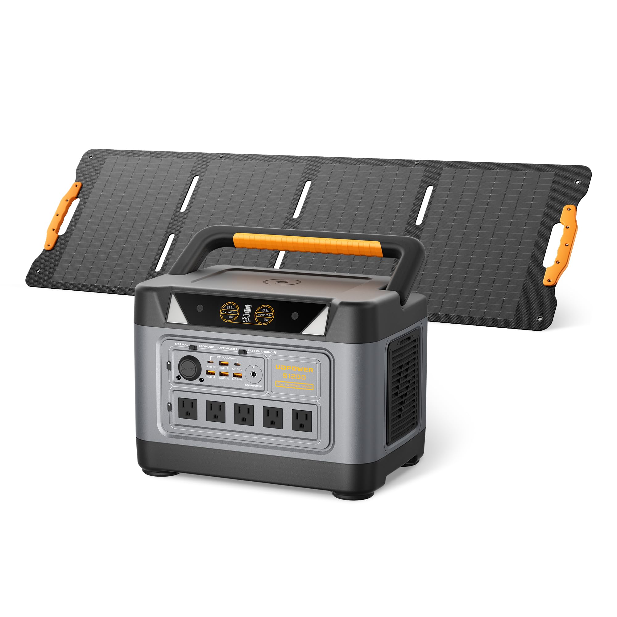 Best Solar Generators for Ice Fishing 4 UDPOWER S1200