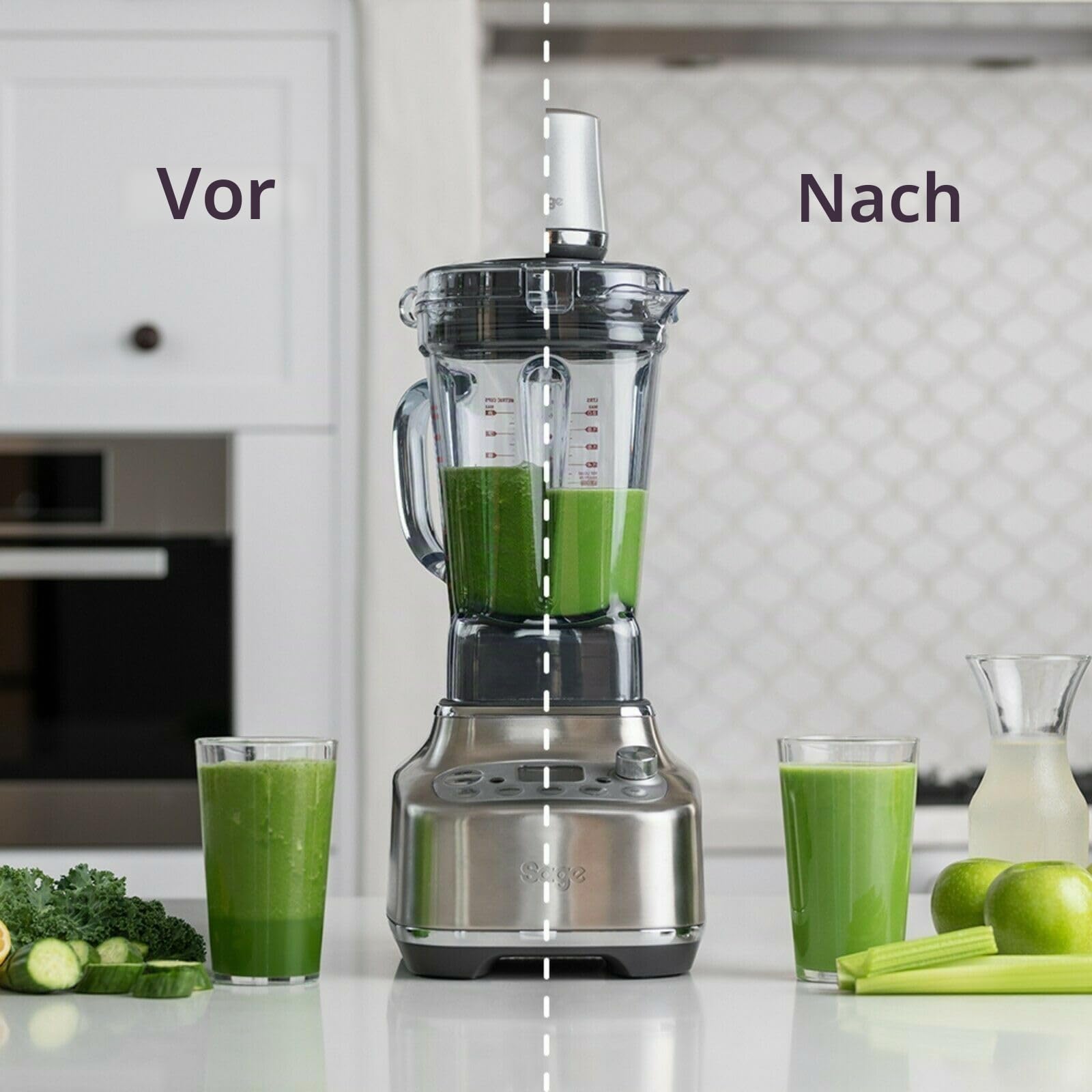 Sage Appliances Vac Q Blender Vakuumpumpe, Silber, BBL002