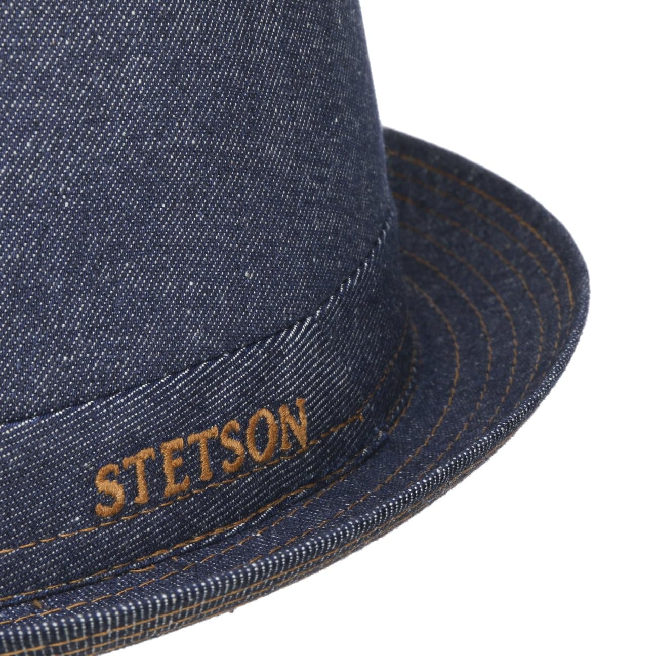 Stetson Danvick Sombrero Pork pie Denim Unisex Primavera Verano