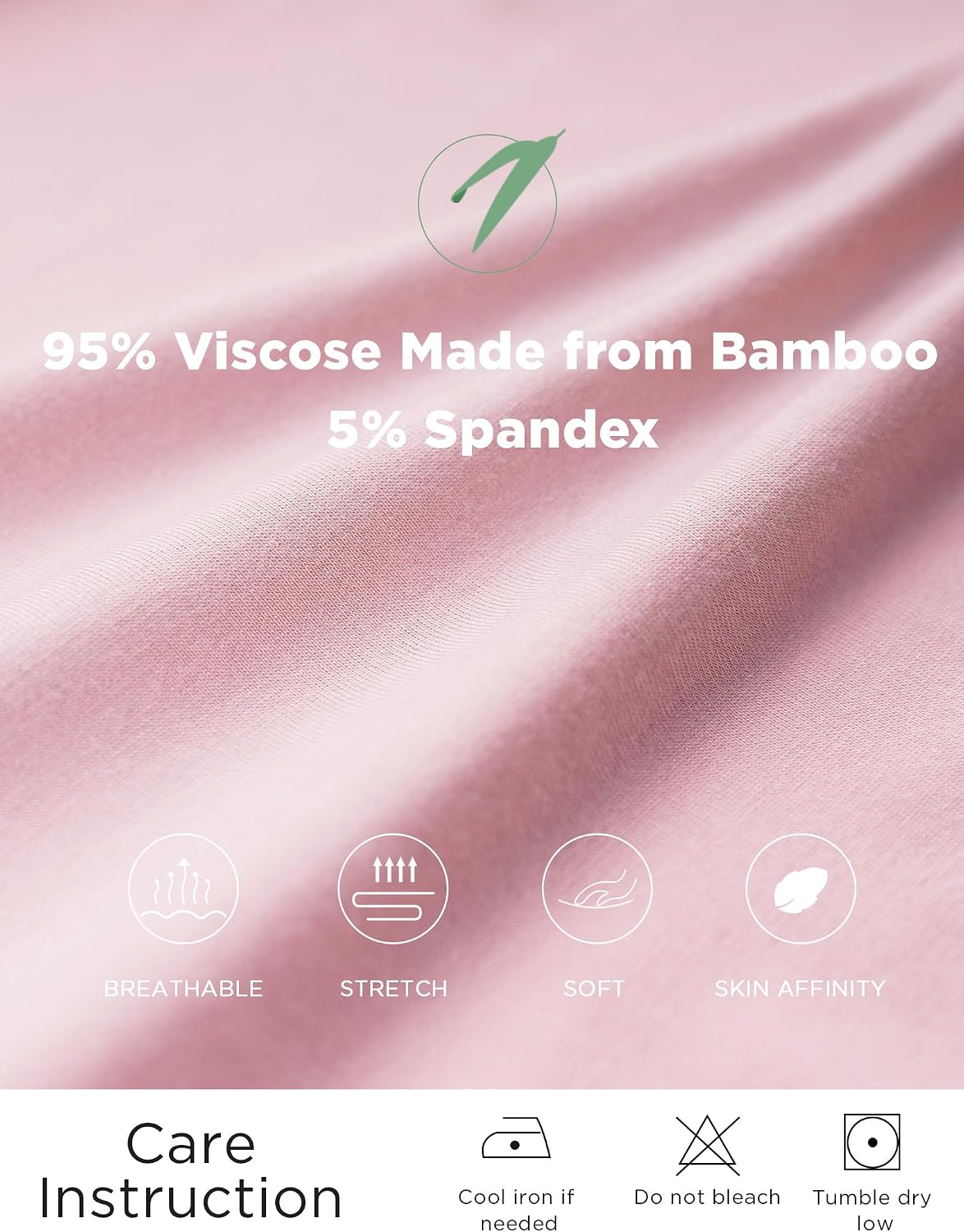 GYS Bamboo Viscose Sleepwear for Women Sleeveless Nightgowns Soft Tank Sleep Shirts Ladies Pajama Night Dress