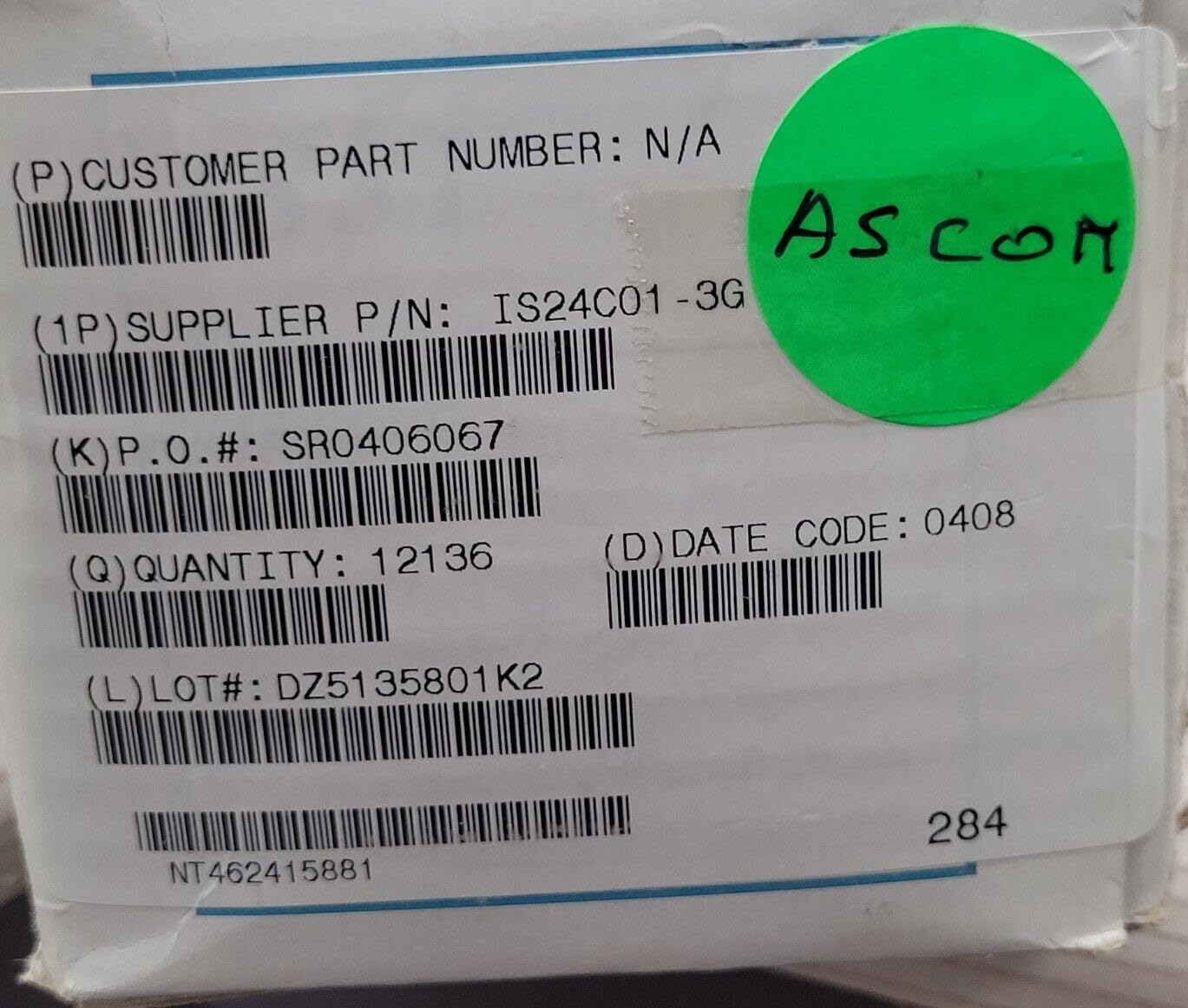 (1 PC) IS24C01-3G ISSI