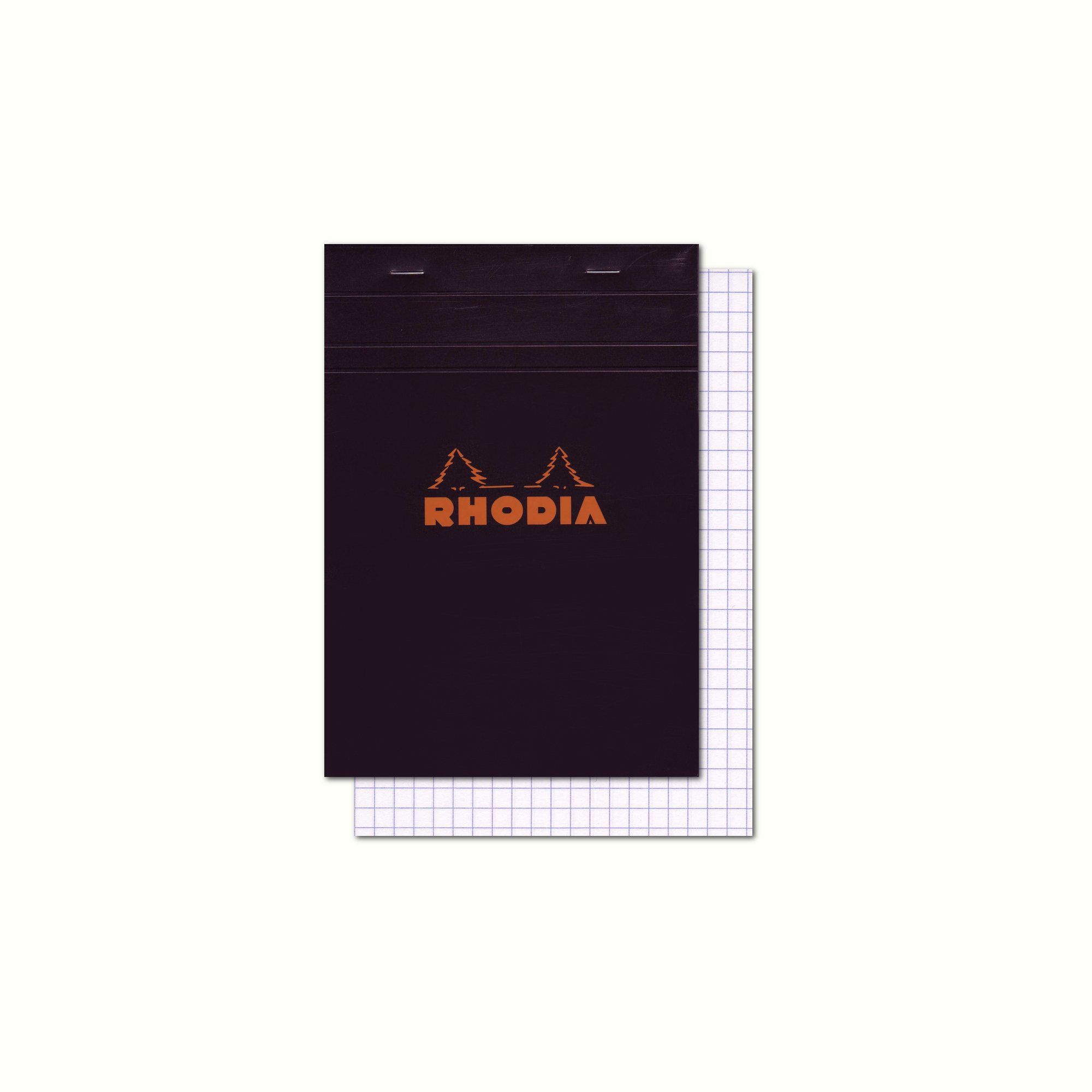Notepad, No14 A6+, Squared - Black