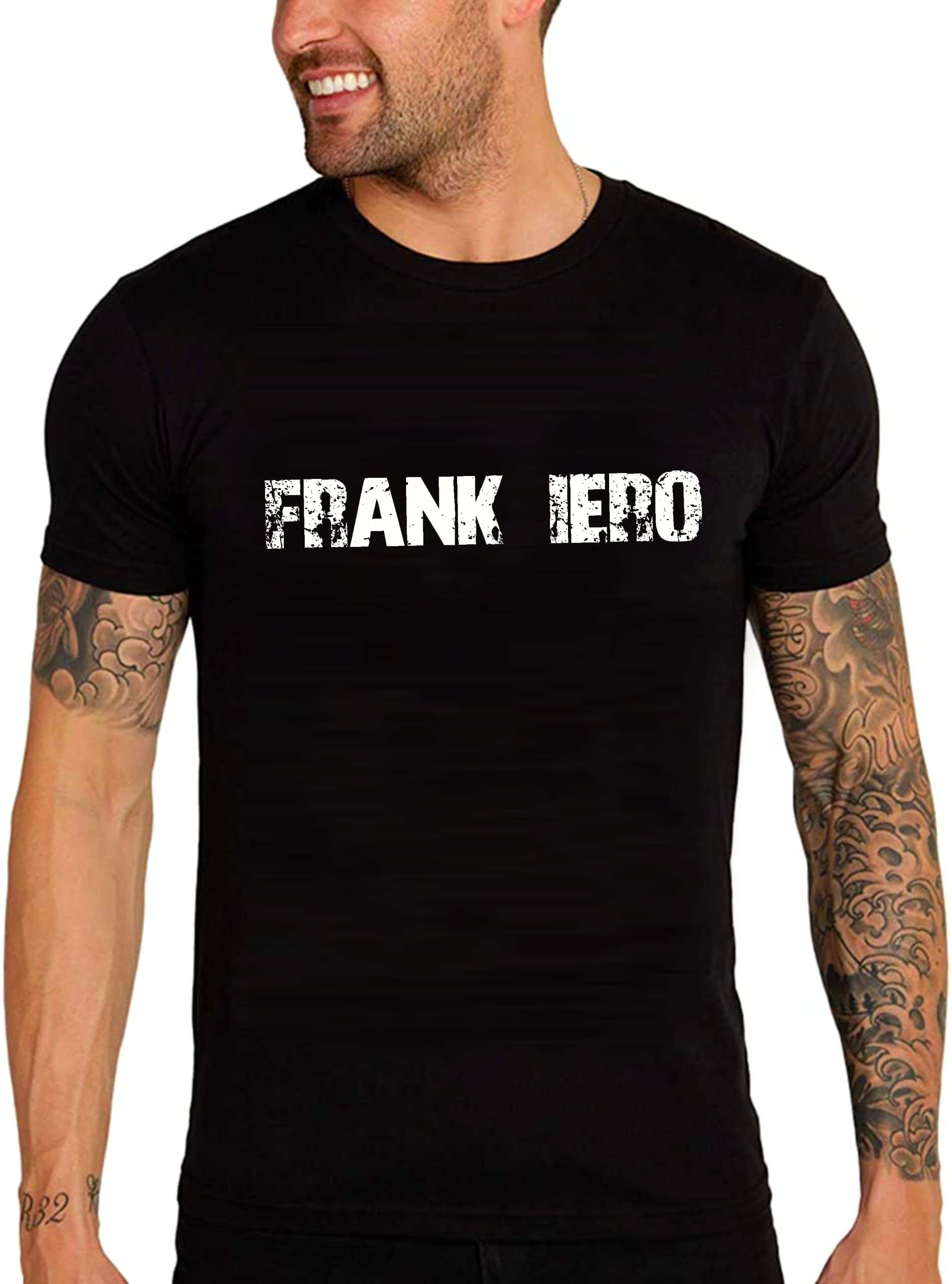 Men's Graphic T-Shirt Frank Iero Eco-Friendly Limited Edition Short Sleeve Tee-Shirt Vintage Birthday Gift