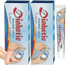 Diabetes Treatment Cream | Diabetic Skin Relief & Foot Care Cream | Heals Cracked Dry Skin & Promotes Circulation | Soothing Moisturizer for Neuropathy Itching & Numbness 50g (Pack of 2)