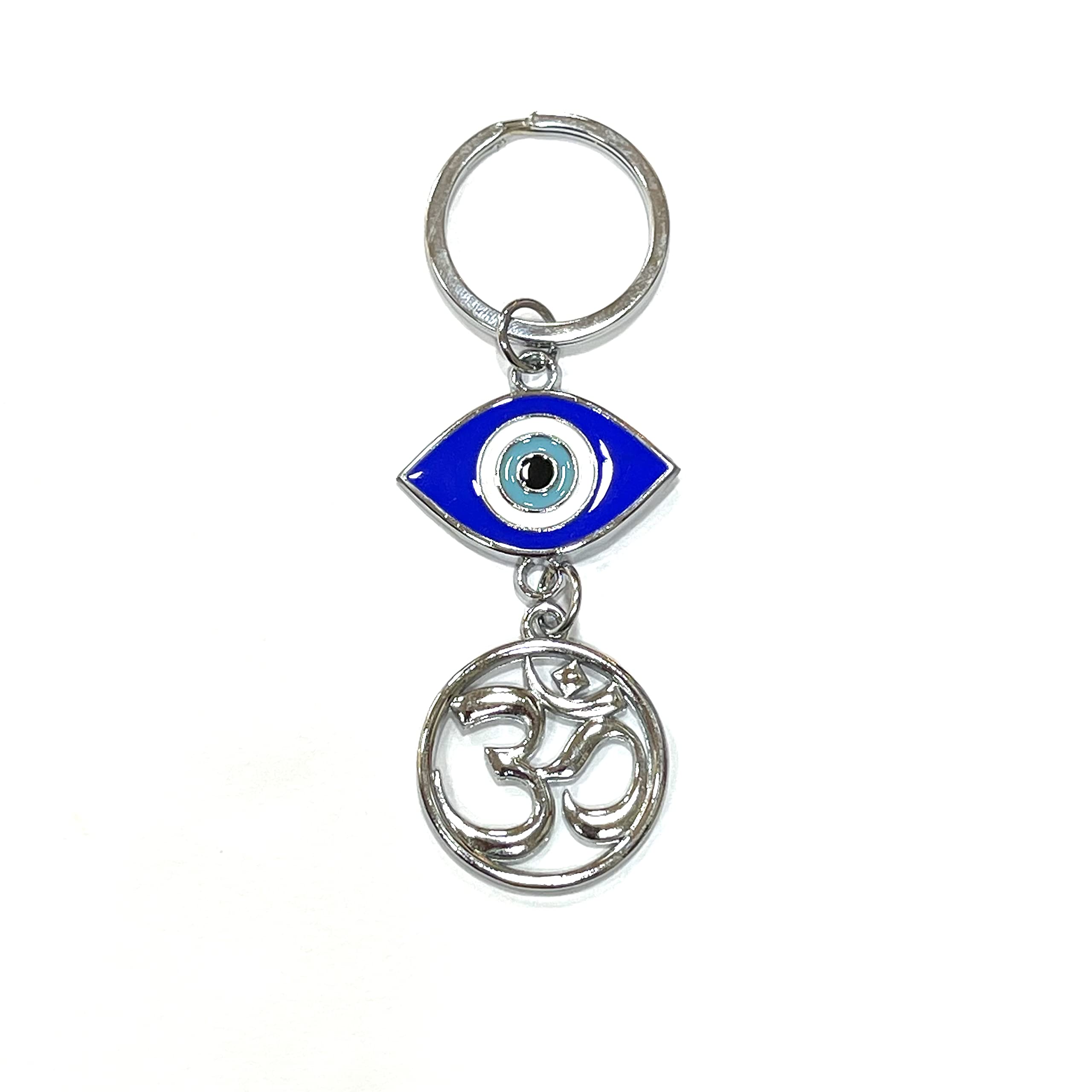 Evil Eye Keychain - Stainless Steel Gift -13