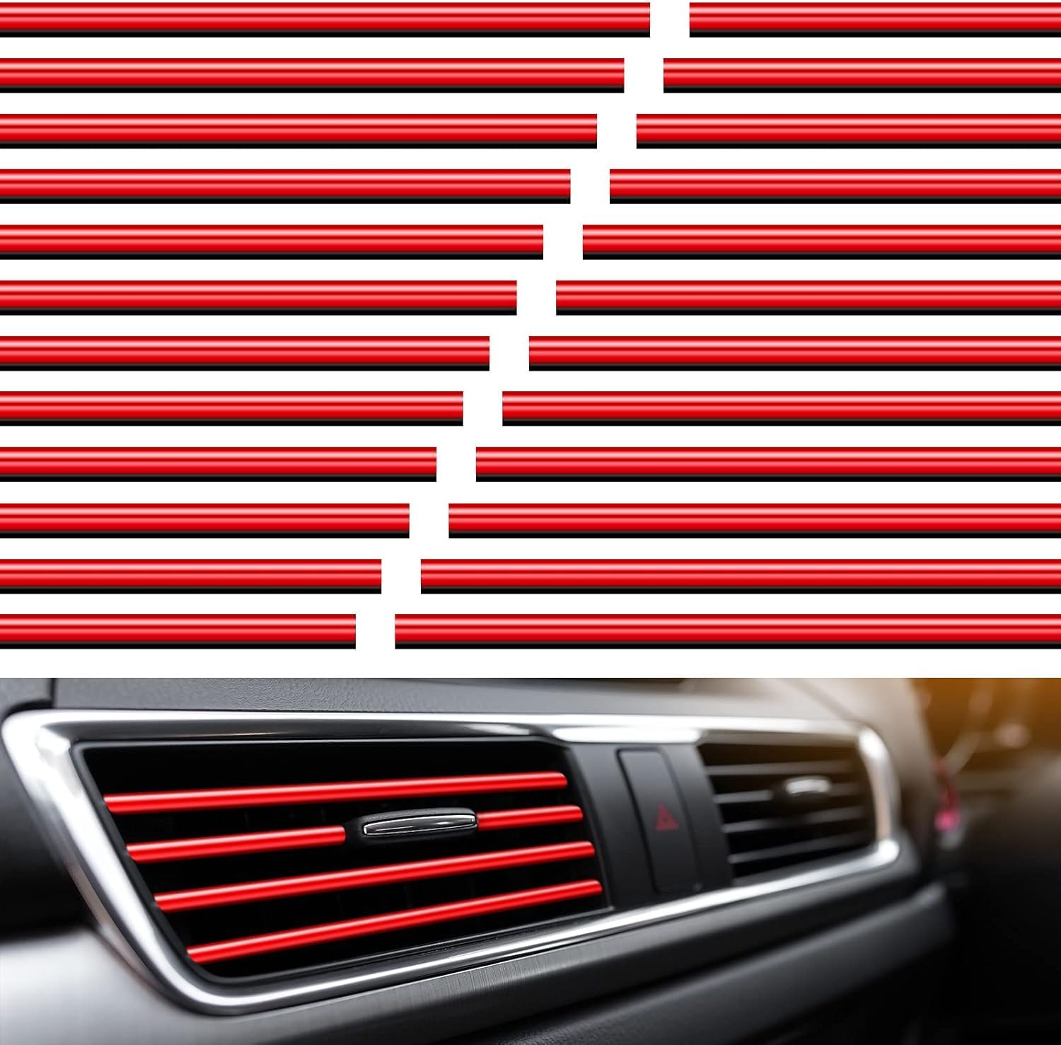 XVFZTGB Car Air Vent Trim for Skoda Octavia Scout Combi ab Bj.2021
