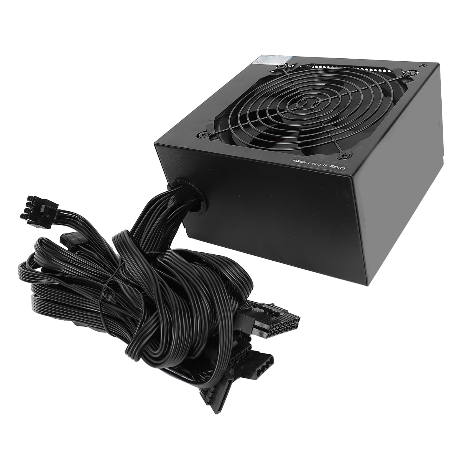Jiawu Alimentatore ATX da 700 W con Ventola di Raffreddamento, Design Ad Alta Efficienza Energetica per PC Desktop, Materiale in Lega di Alluminio