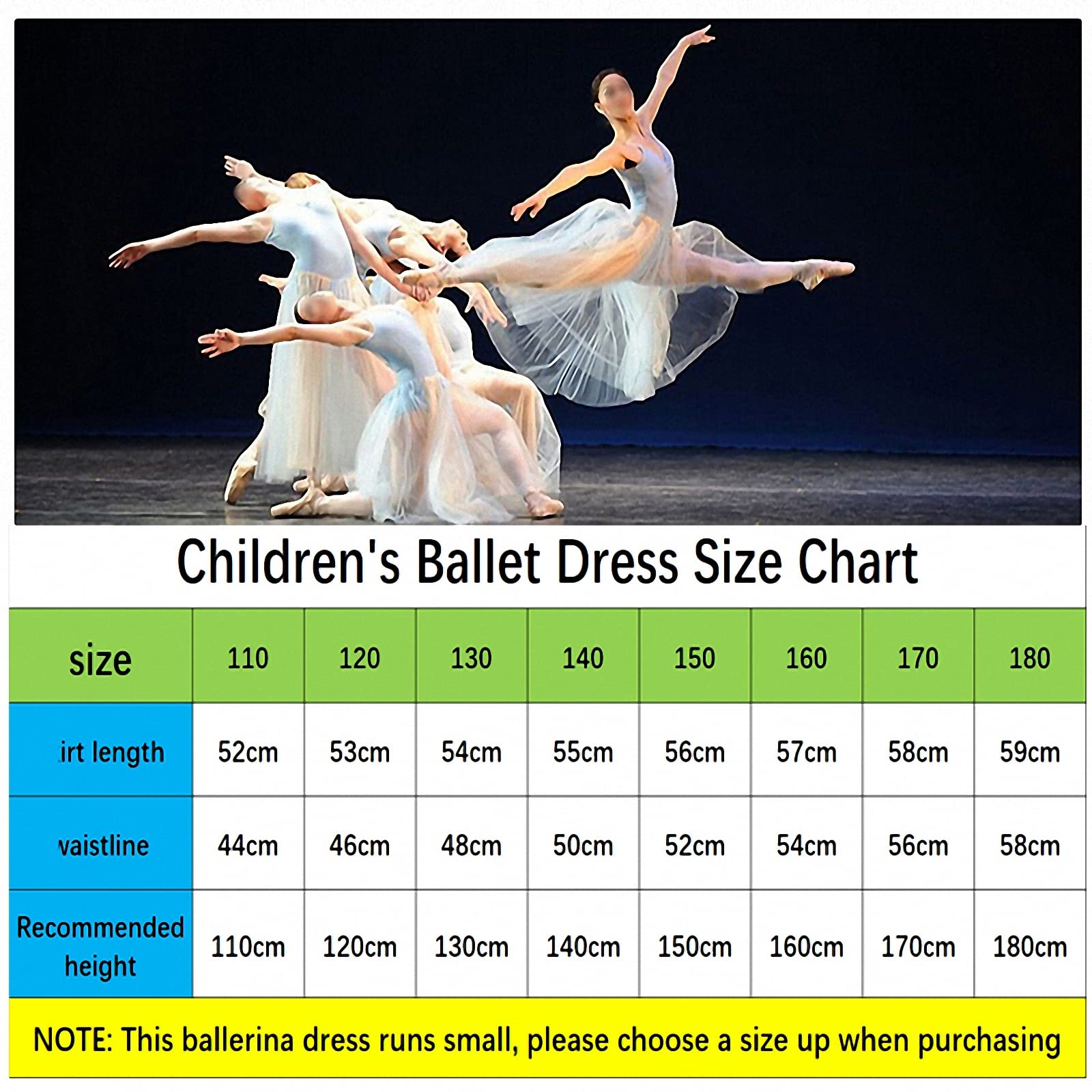 Costumi per spettacoli di Balletto per Bambini, gonne Tutu a Maniche Lunghe/Corte Primaverili e Autunnali per Ragazze, Body per la Pratica della Danza Classica Comodo