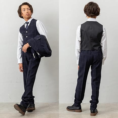 Amazon | [ワンダーファクトリー] 卒業式 スーツ 男の子 6点セット