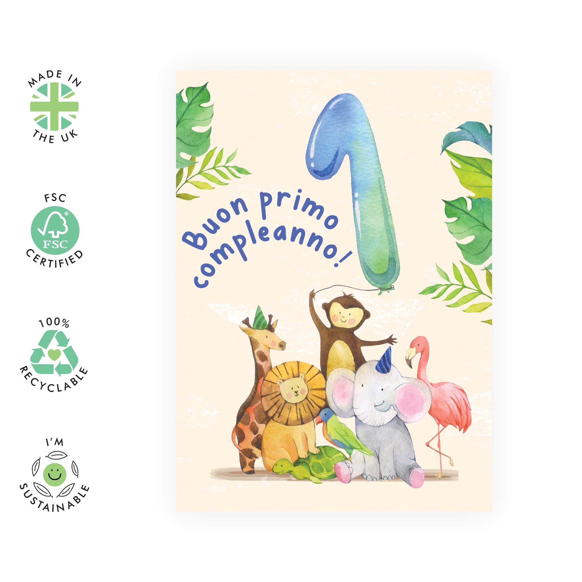 buon primo compleanno bimba gif