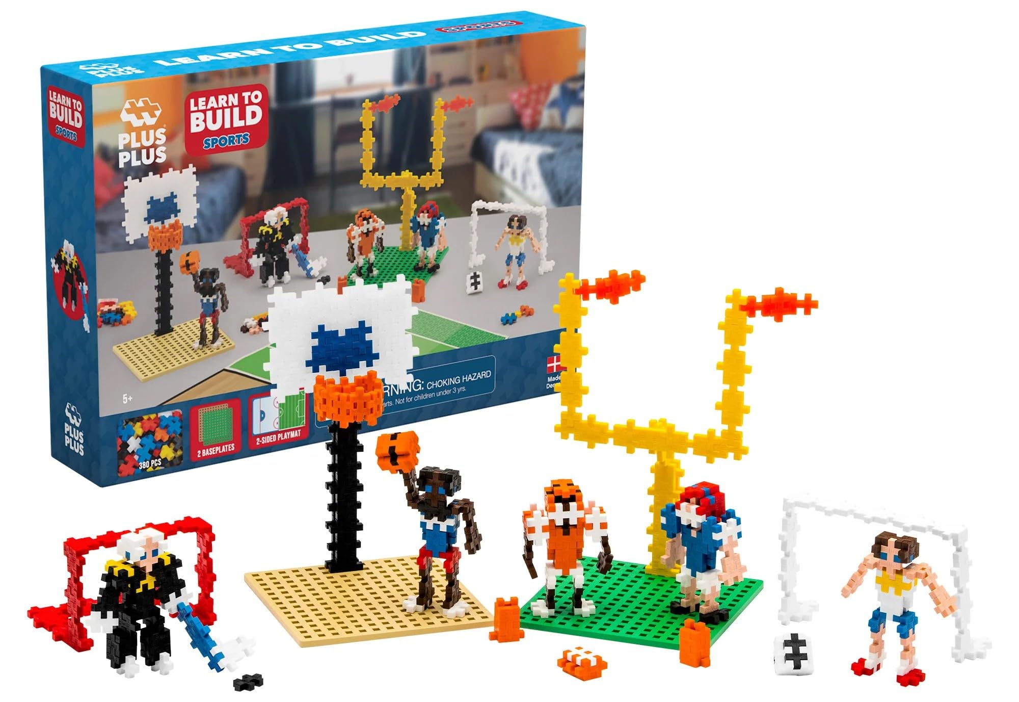 PLUS PLUS - 250 Pezzi Set Mondo Dei Robot - Mattoncini Da Costruzione Per Bambini 3+ - Gioco Educativo STEM