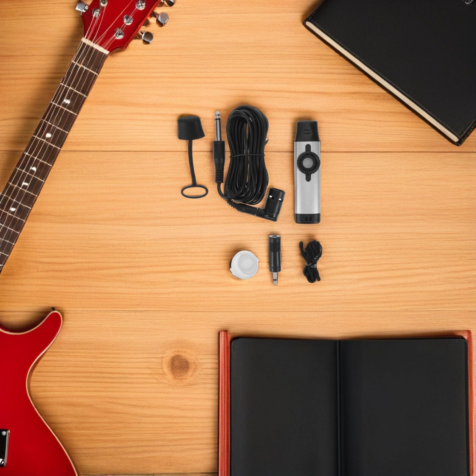 1 Satz Performance Kazoo für Gitarrenpartner, Silber