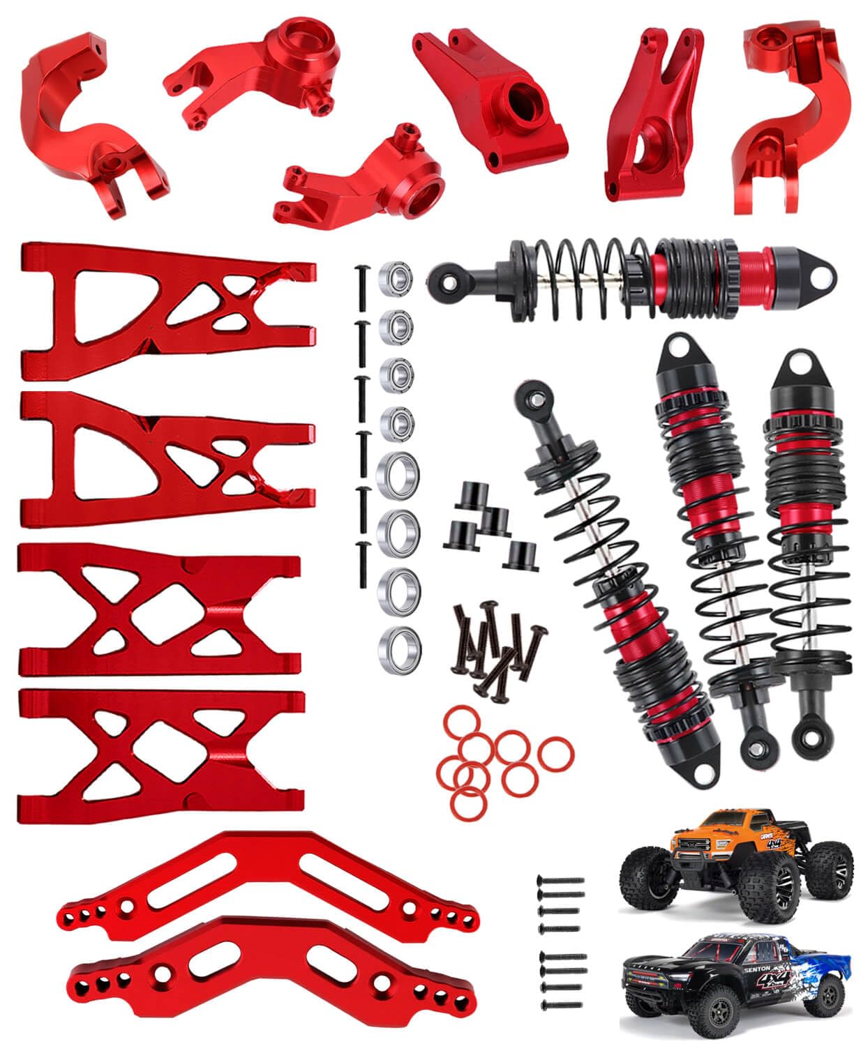 RCショックアブソーバーセット For Trxs For Slash 4X4 For