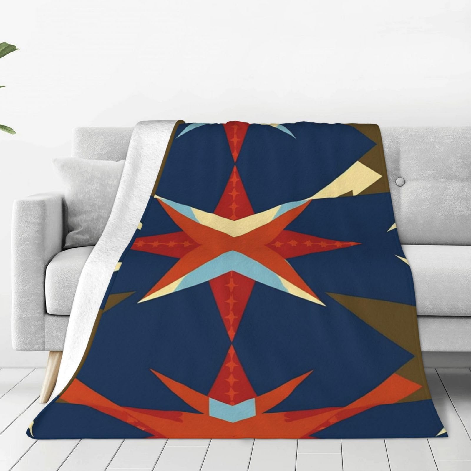 Couverture en micro polaire confortable et légère Big Star Arrow