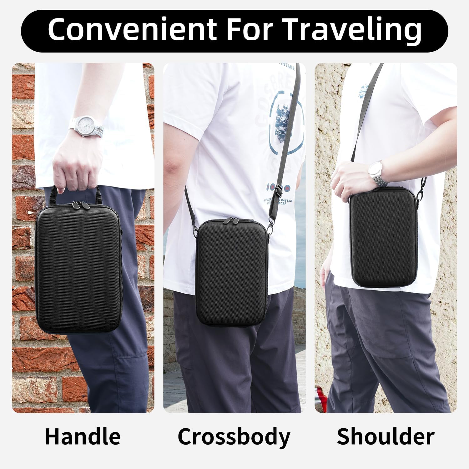 Hard Travel Carrying Case Compatible with Sony Alpha 7 II III IV/a7 ILCE7M3 Full-Frame/6100/6400 Mirrorless Camera and Cable, Charger, Battery, SD Card and Other Accessories, Black (Case Only) - Image 7