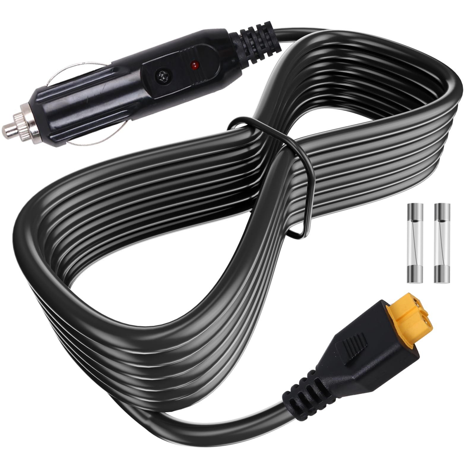 Amazon.com: LCMLA 12V/24V XT60 Car Charging Cable Replacement for