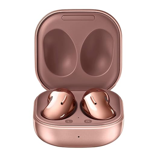 Samsung galaxy buds live auricolari wireless, touch, ricarica wireless, mystic bronze (ricondizionato)