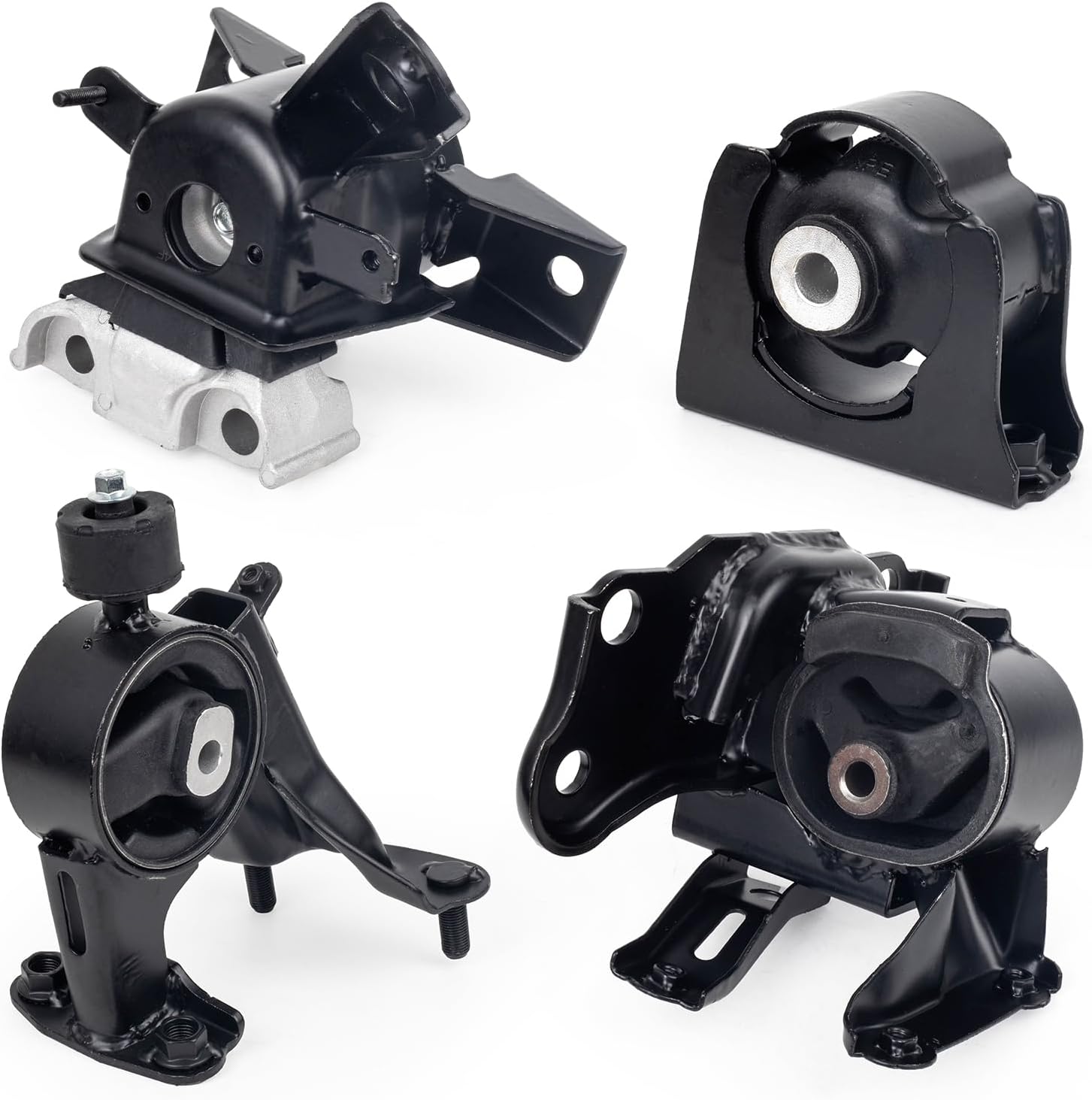 ENA Engine Motor and Trans Mount for A62012 A62067 A62070 A62071 Set of 4 Compatible with Scion 2008-2015 xB 2.4L Replacement for 1236128250 1230528260 1237122240 1237228290 9497 9669 9959 9960