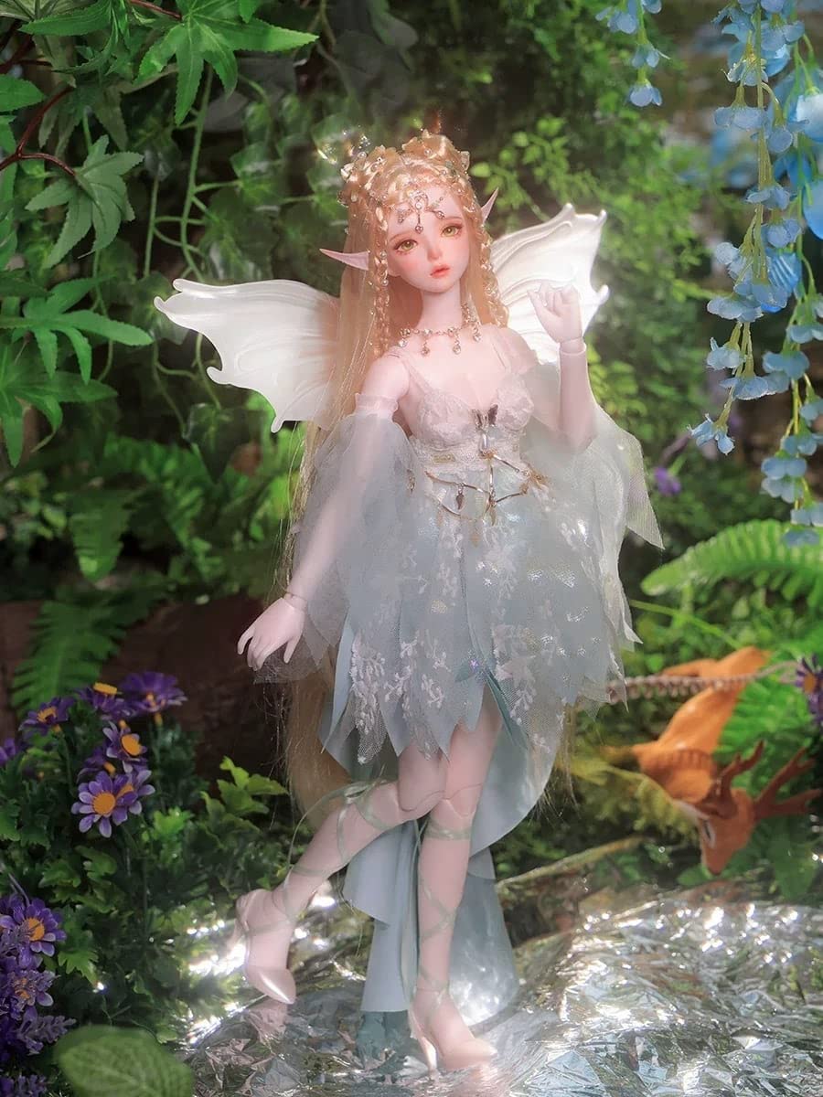 Amazon.co.jp: BJDドール妖精 天使 40cm！1/4 球体関節人形 SD DD BJD