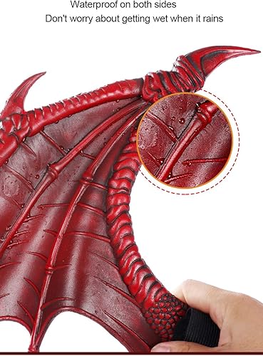 Miniatura 6 de Alas de dragón Props Cosplay Wing con cola