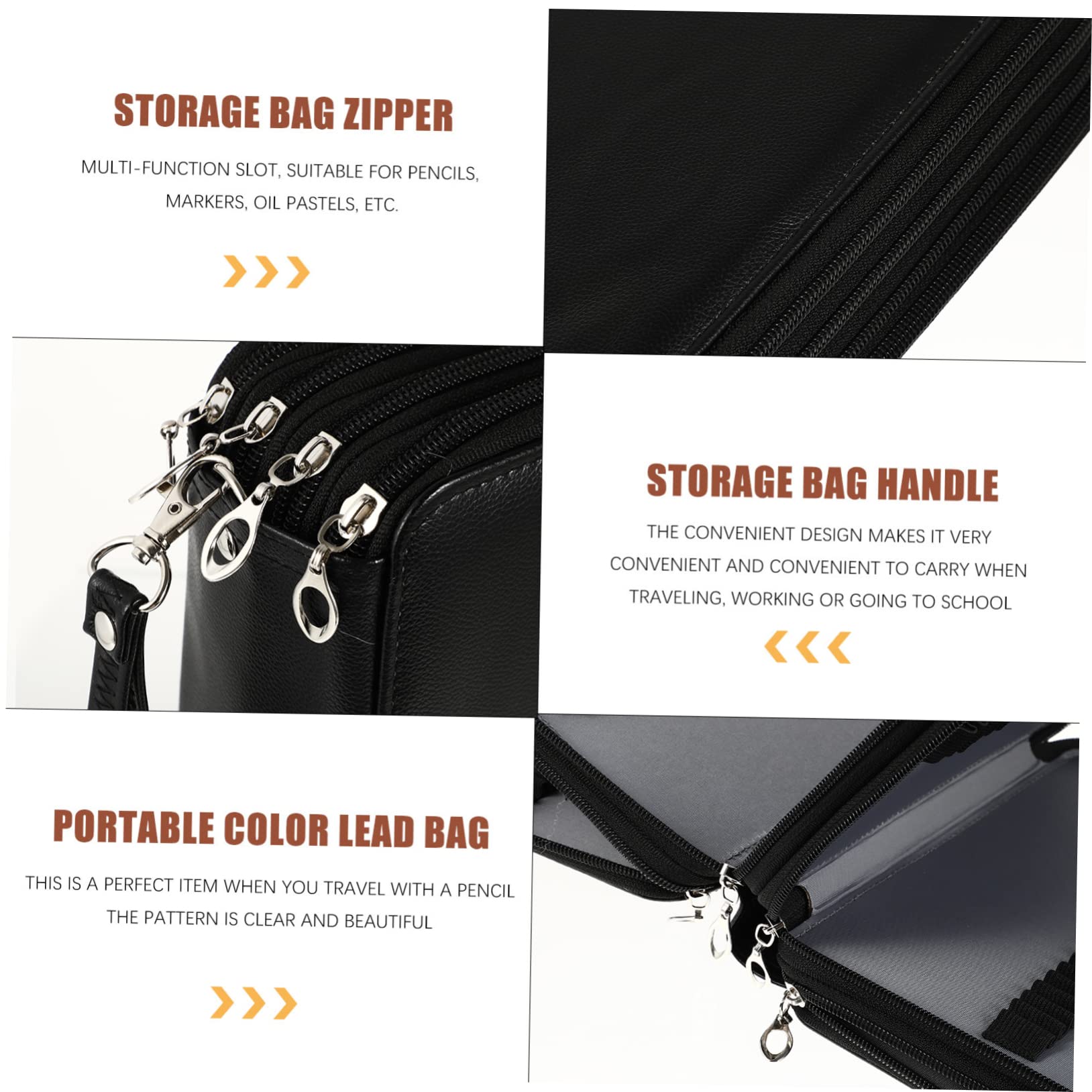Borsa Porta Matite Artistica Multifunzione Con Design Scomparti Per Cancelleria e Strumenti Di Disegno Alta Capacità e Stile Elegante