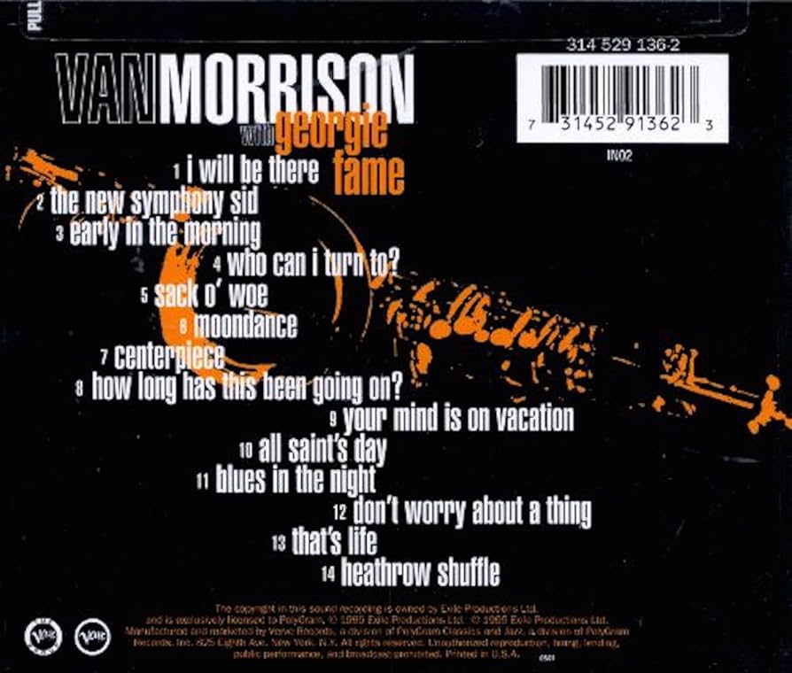 洋楽 Van Morrison ie fame how long lp 洋楽 Van Morrison ie fame how long lp 洋楽 Van Morrison