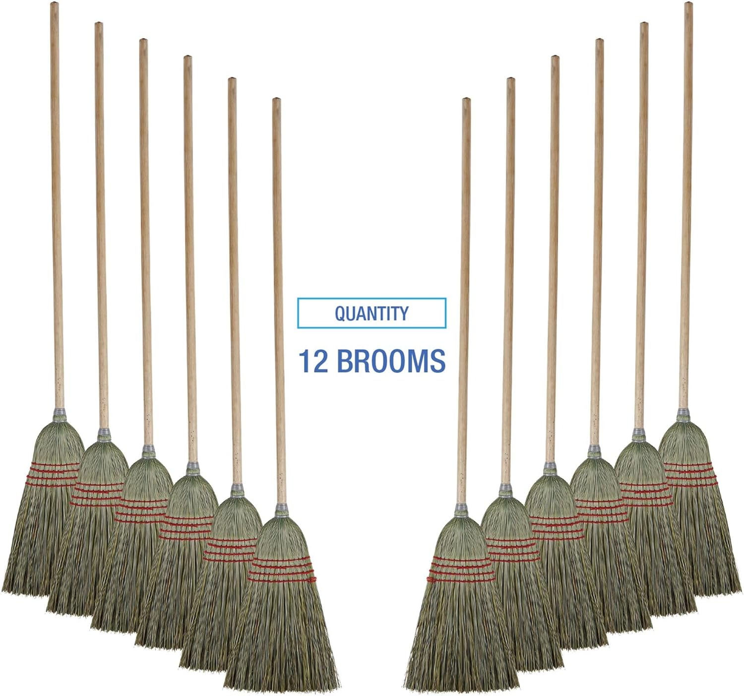 BROOM MAID MXDFBR WD HNDL