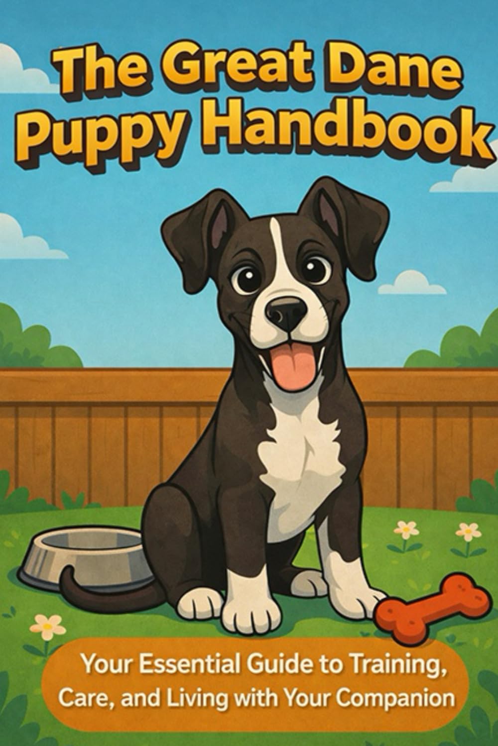 The Great Dane Puppy Handbook: Your Essential Guide to Training, Care, and Living with Your New Companion
