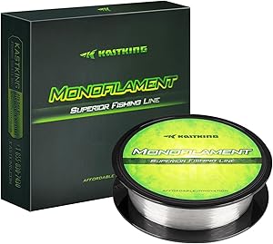 KastKing World's Premium Monofilament Fishing Line - Paralleled Roll Track - Strong and Abrasion Resistant Mono Line - Superior Nylon Material Fishing Line - 2015 ICAST Award Winning Manufacturer