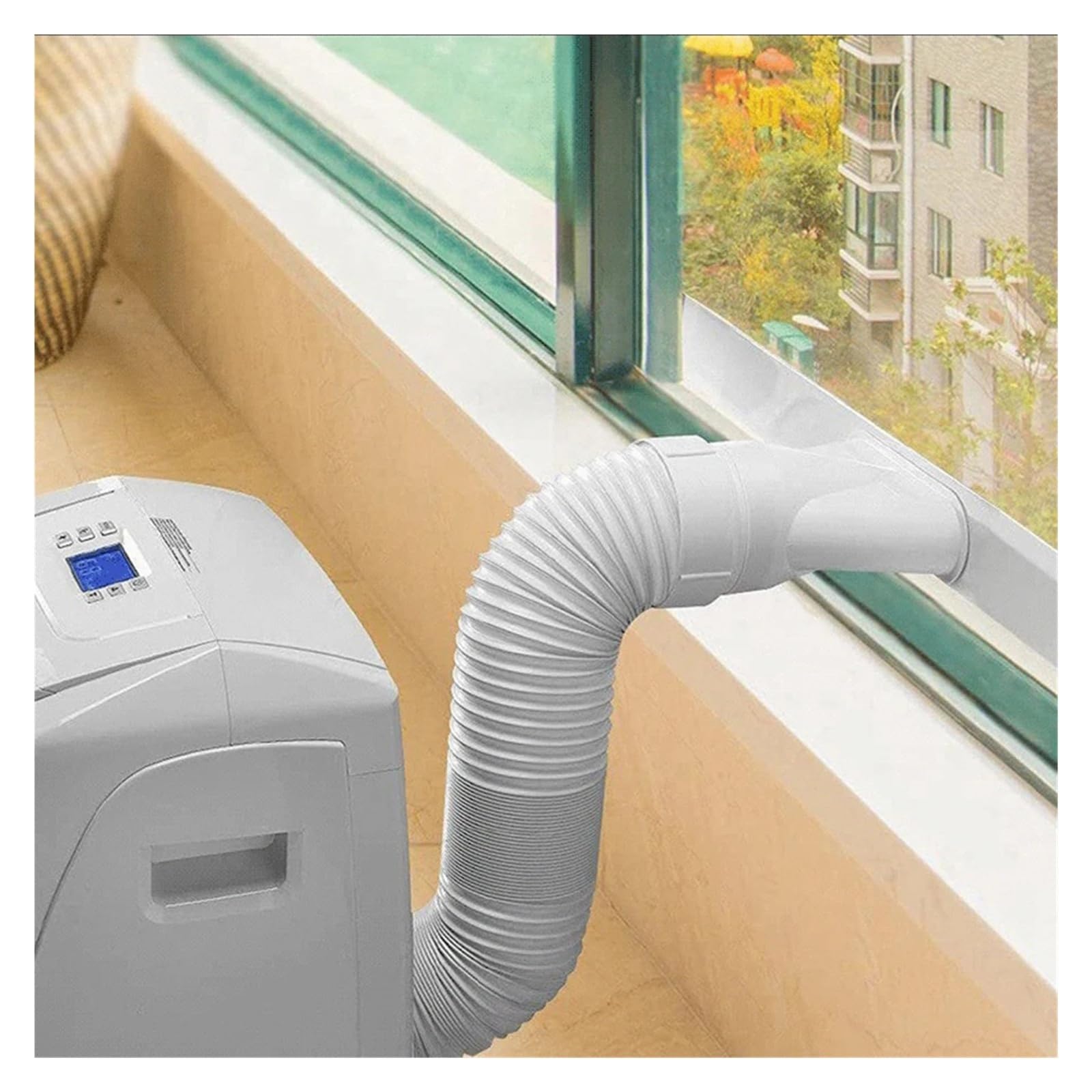 Accesorios De Tubo De Extensión De Conducto Universal, Manguera De Escape Flexible for Aire Acondicionado, Tubo De Ventilador, Aire Acondicionado(130mmx2m)