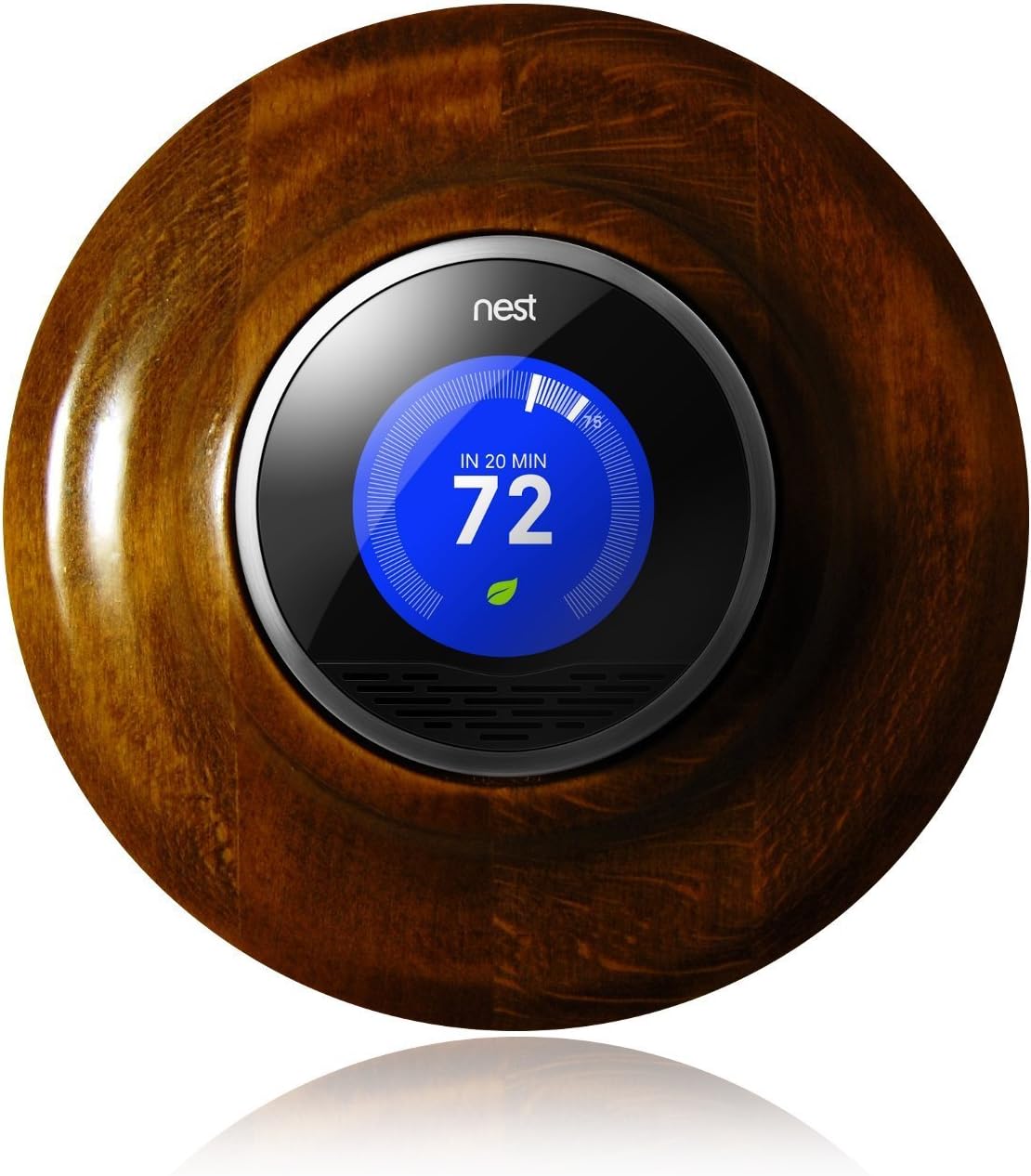 Nest Thermostat Wall Plate - Modern Golden Oak