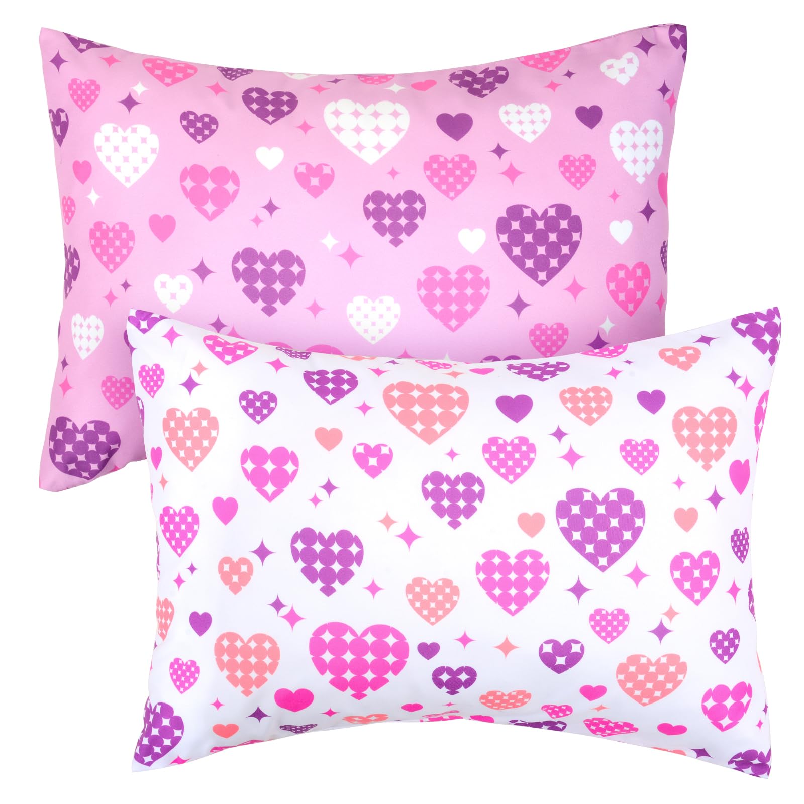 UOMNY Toddler Pillowcases for Girls 13X18 Baby Pillow Case 2 Pack