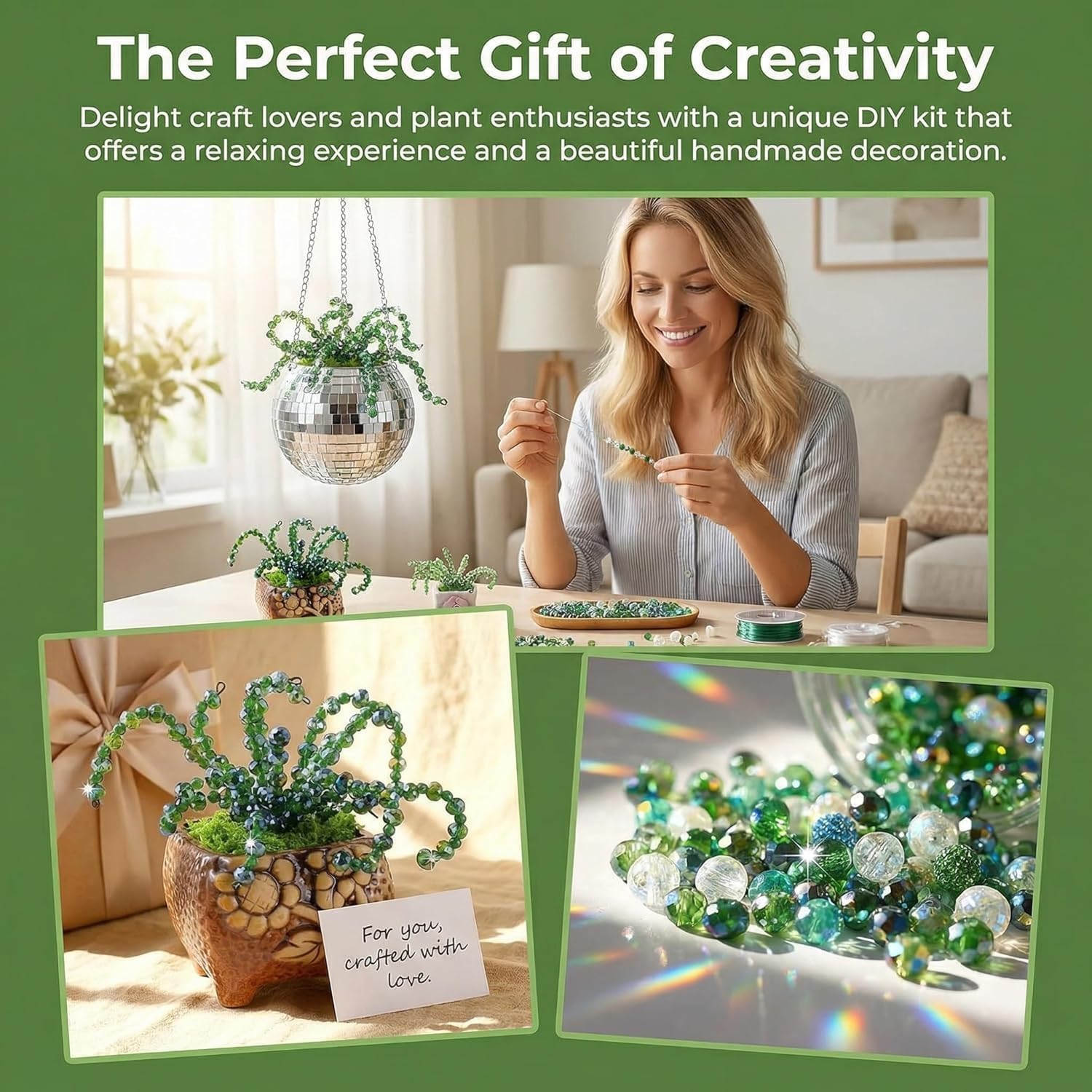 5500 Pcs DIY Beaded Plant Kit - Image 6