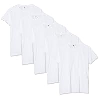 Fruit of The Loom Iconic Tee, Lightweight Ringspun 5 Pack