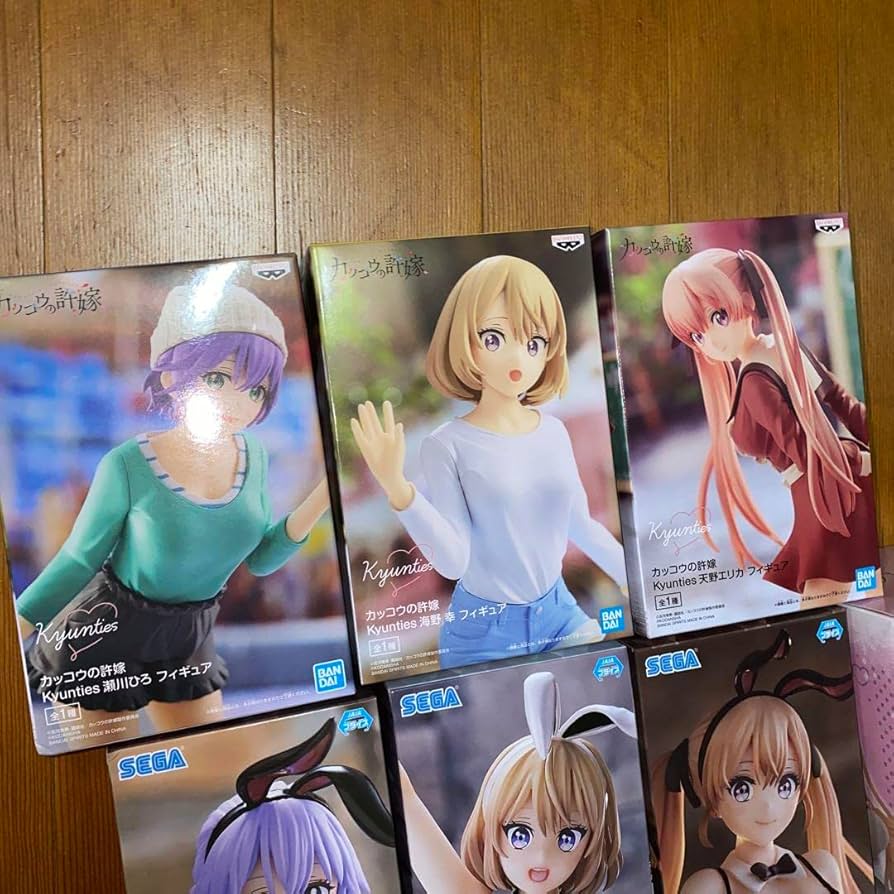 カッコウの許嫁 フィギュアまとめ売り Amazon.co.jp: カッコウの許嫁 プライズフィギュアコンプセット