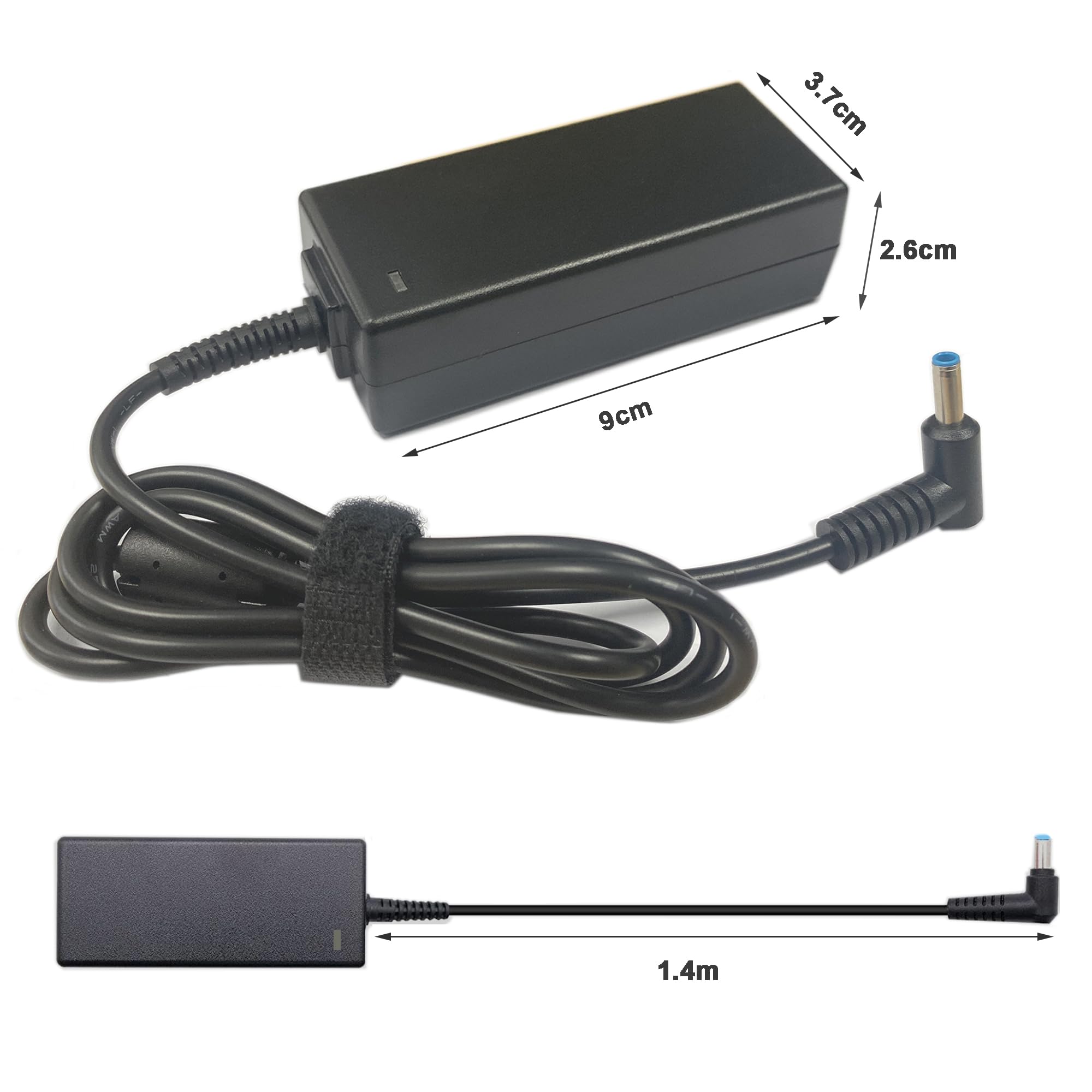 Caricabatterie Per Laptop HP 45W – Alimentatore 19.5V 2.31A – Compatibile Con Stream, Pavilion, Elitebook, Spectre E Molti Altri - 3