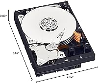 Vista 2 de Western Digital 1TB 3.5" SATA HDD 7200RPM Disco duro interno de escritorio para PC/Mac - OEM WD10EZEX 1 TB