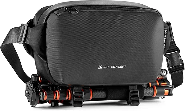 K&F Concept 2 in 1 Sling Bag Everyday Shoulder Bag & Multifunction Photography Crossbody Camera DSLR Backpack Portable Bag